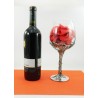 Glass for red wine, classy glass and design. Big glass Christmas gift. Cavagnini free engraving