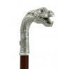 Walking stick elegant gift, customizable dragon knob, Cavagnini