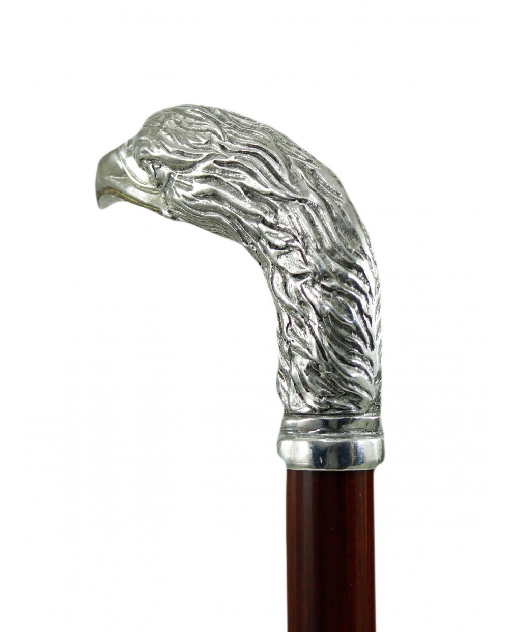 Alloy Eagle head Steel Metal Cane Walking Sticks Protection Exorcise evil #5285 