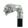Solid and sturdy lion walking stick