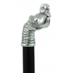 Sticks for woman, duckling knob. Solid and elegant walking stick
