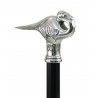 Whole swan walking stick, Cavagnini cane - Made in Italy