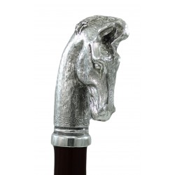 Bastón, cabeza de caballo, para hombre y mujer, resistente y personalizable Cavagnini