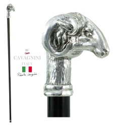 Walking sticks for the elderly, man and woman. Aries zodiac sign. Cavagnini