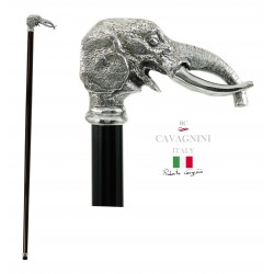 Elephant stick, for men and women. Customizable cane, Cavagnini spare rubbers