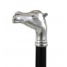 Elegant and solid walking stick. Camel stick handmade in Italy, Cavagnini