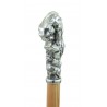 Elegante bastón hecho a mano en Italia. Bastón de diseño Puma personalizable Cavagnini