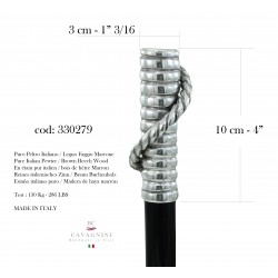 Orthopädische Spazierstöcke, Peitschenknopf, robust. Nobler Rohrstock handgefertigt in Italien für Männer und Frauen
