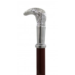 Walking stick for women, elegant and robust. Liberty decoration knob, Customizable Cavagnini