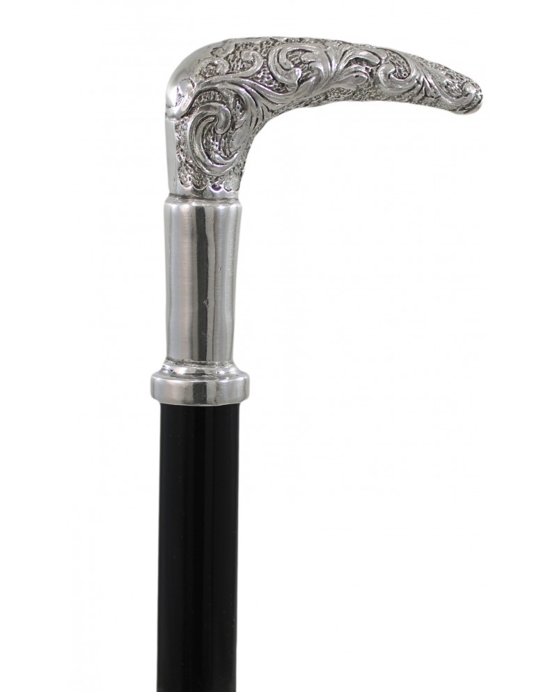 Spazierstock für Frauen, elegant und robust. Liberty-Dekorationsknopf, anpassbare Cavagnini