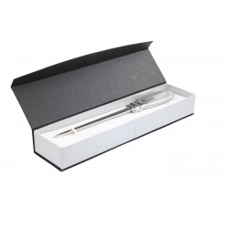 Flat letter opener, in pewter and stainless steel, elegant classy gift
