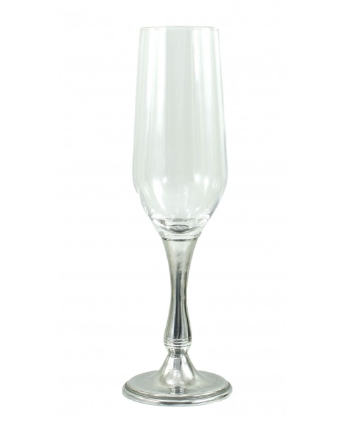 Bicchiere in peltro iris flute cl 15