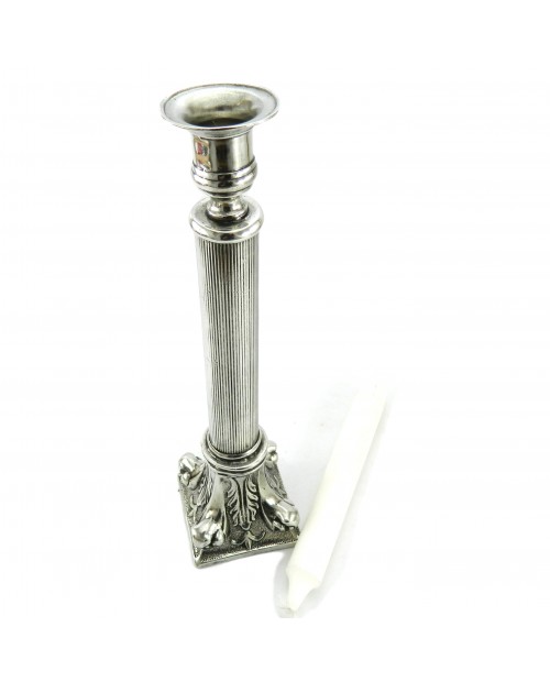 Roman column candlestick 11" 1/4 (28.5 cm)