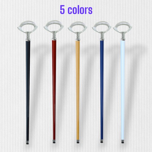 Elegant and functional walking stick, for the elderly, Christmas gift. Bow knob, Cavagnini