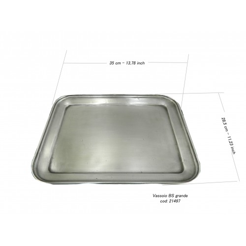 "Large" rectangular tray BSP 35 x 28.5 cm / 13.78 x 11.23 inches