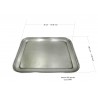 Bandeja rectangular "grande" BSP 35 x 28.5 cm / 13.78 x 11.23 pulgadas