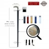 Walking stick for men and women. Christmas present. Cavagnini