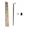 Elegant walking sticks for men and women Ergonomic Derby knob, Black Friday. Customizable