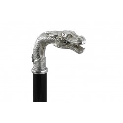 Bastón elegante regalo, pomo dragón personalizable, Cavagnini