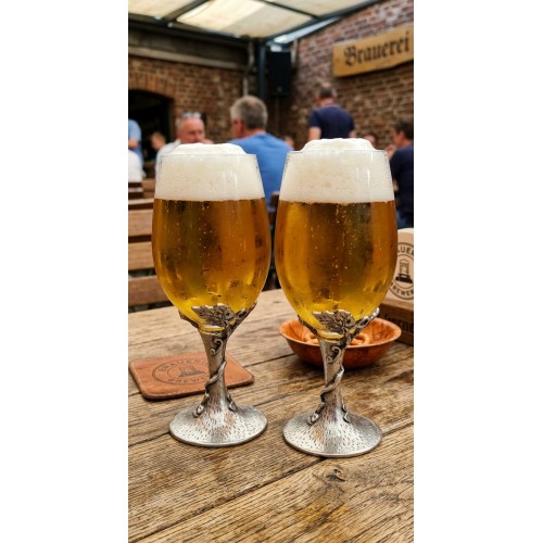 Glas, Trauben Bier, Zinn