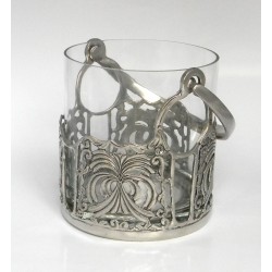 Bucket perforated pewter