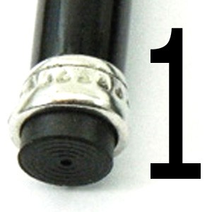 N1 (rubber + pewter ring)